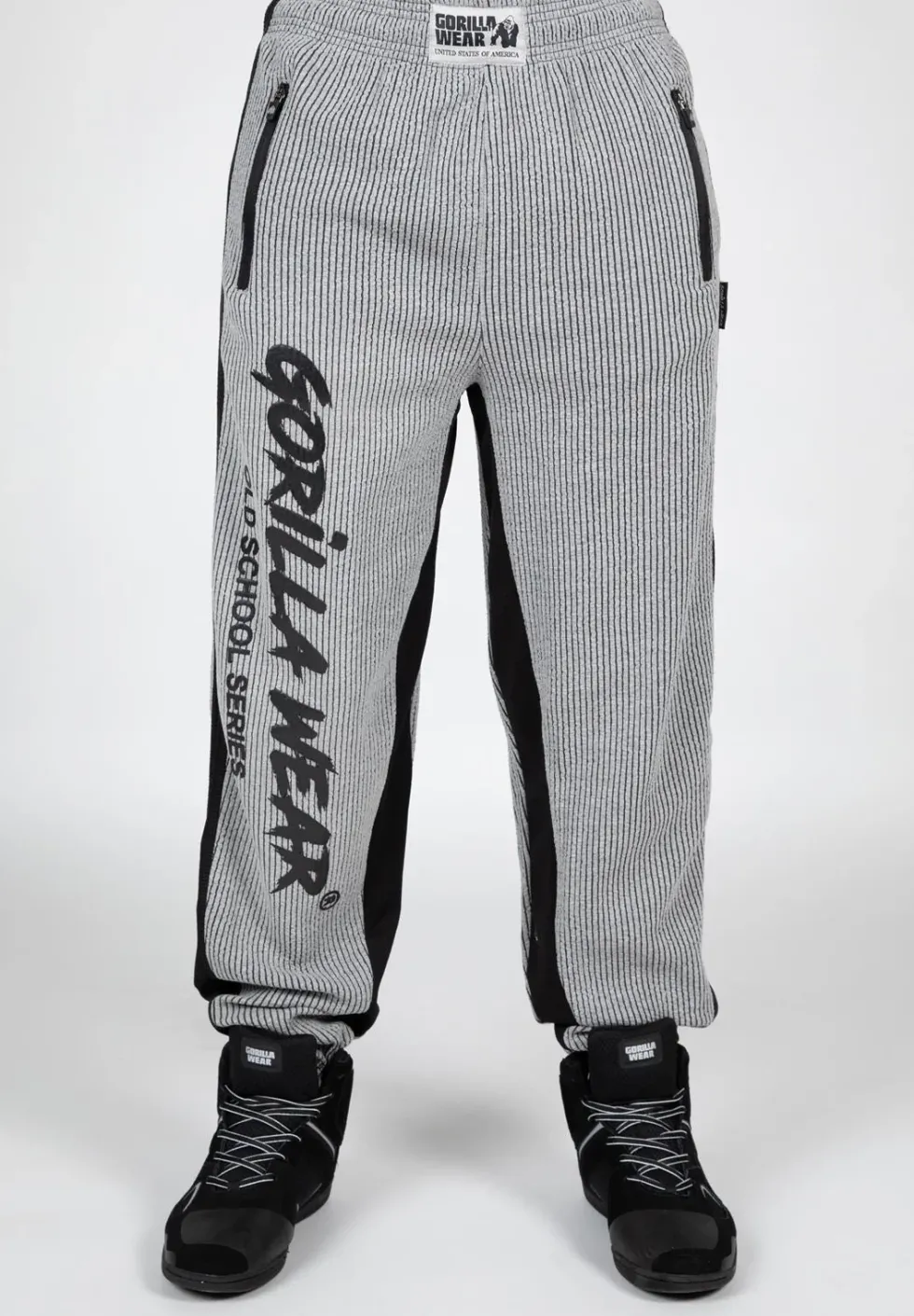 Gorilla Wear Augustine Old School Trainingsbroek - Grijs