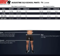 Gorilla Wear Augustine Old School Trainingsbroek - Zwart