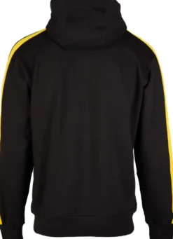 Gorilla Wear Banks Oversized Hoodie - Zwart/Geel