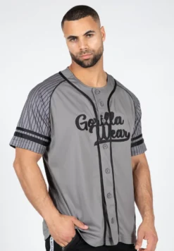 Gorilla Wear 82 Baseball Jersey - Grijs