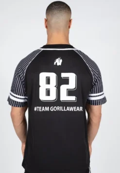 Gorilla Wear 82 Baseball Jersey - Zwart
