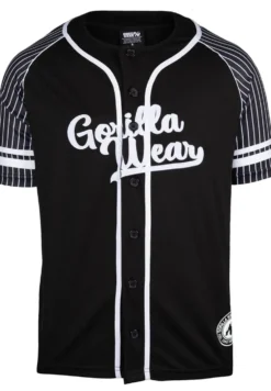 Gorilla Wear 82 Baseball Jersey - Zwart