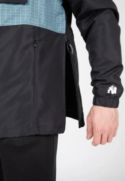 Gorilla Wear Bolton Windbreaker - Unisex Anorak - Zwart