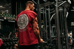 Gorilla Wear Bouse Cut Off Tanktop - Bordeauxrood