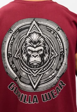 Gorilla Wear Bouse Cut Off Tanktop - Bordeauxrood