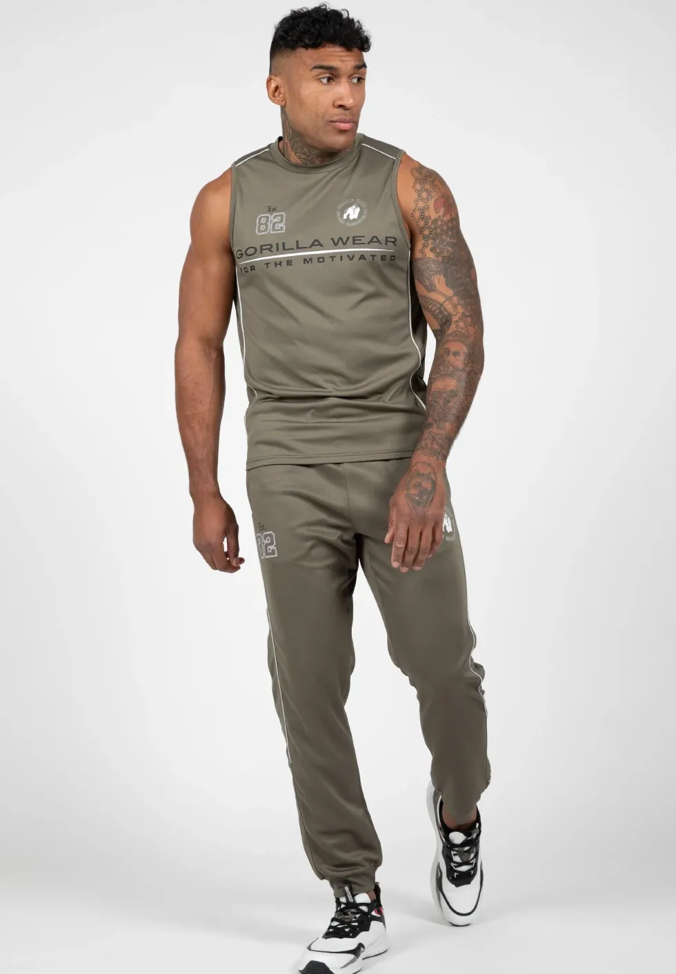 Gorilla Wear Broxton Tank Top - Legergroen