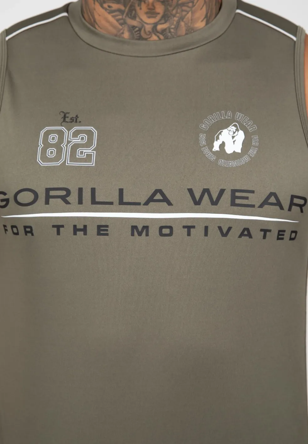 Gorilla Wear Broxton Tank Top - Legergroen