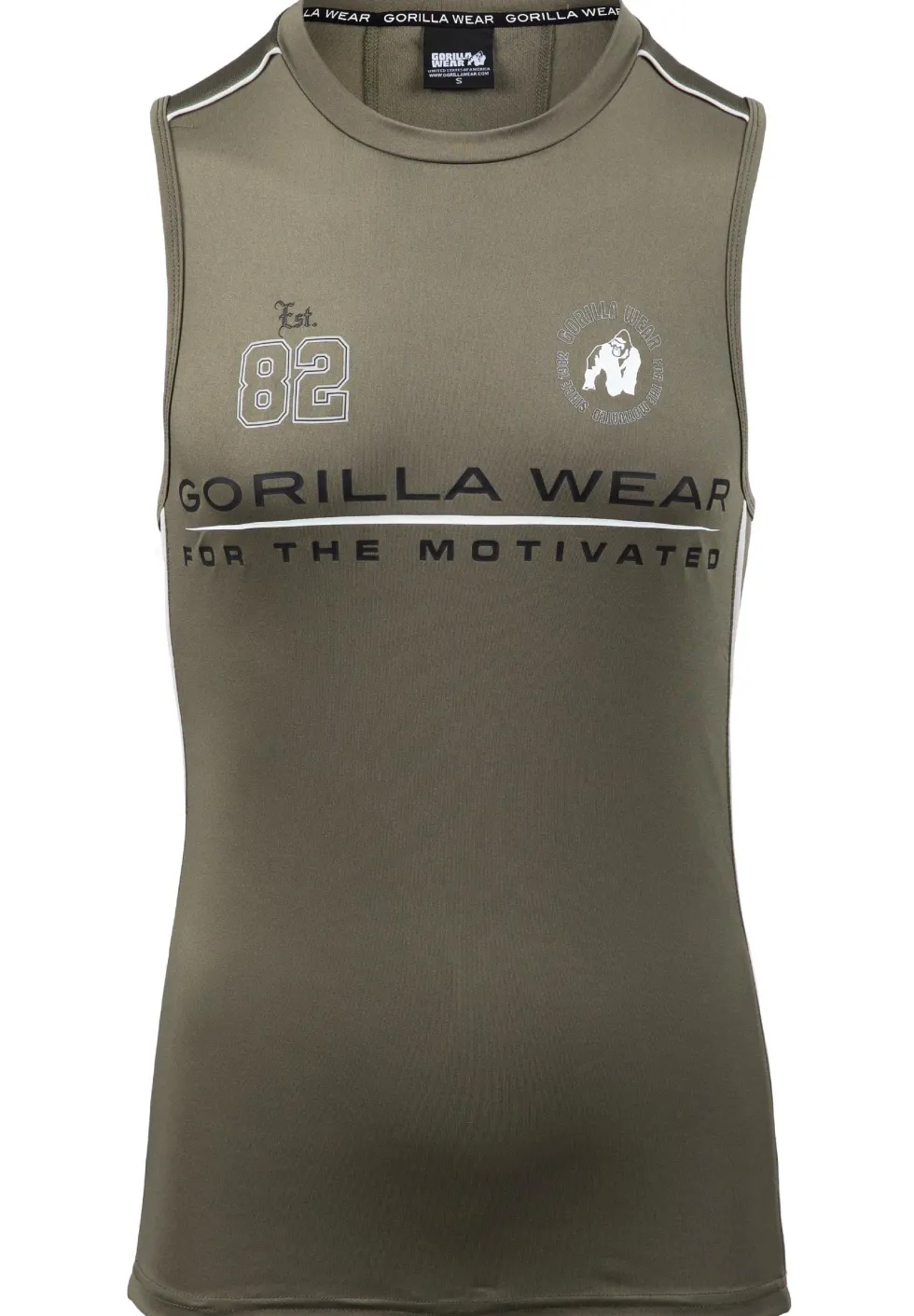 Gorilla Wear Broxton Tank Top - Legergroen
