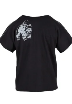 Gorilla Wear Buffalo Old School Workout T-Shirt - Zwart/Grijs