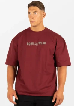 Gorilla Wear Callaway Oversized T-shirt - Bordeauxrood