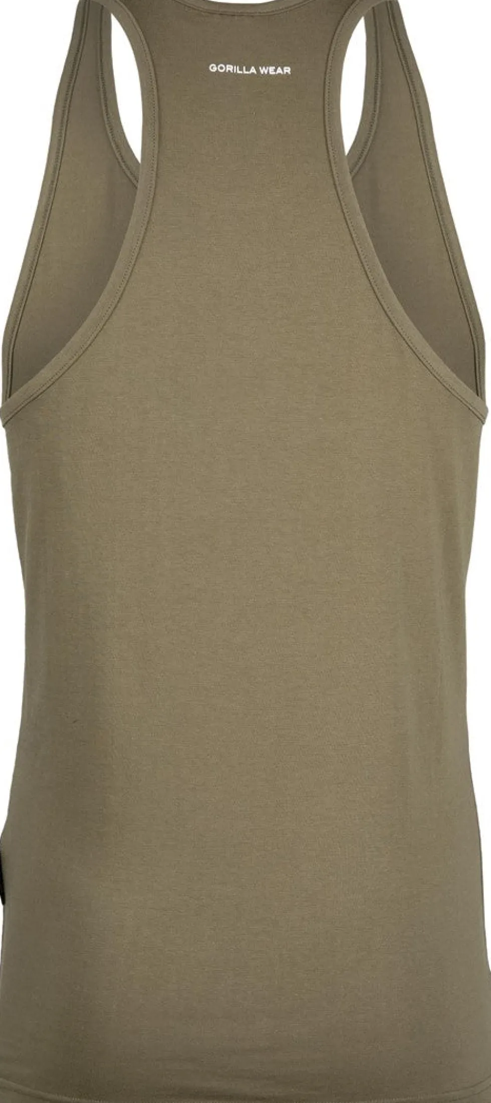 Gorilla Wear Carter Stretch Tank Top - Legergroen