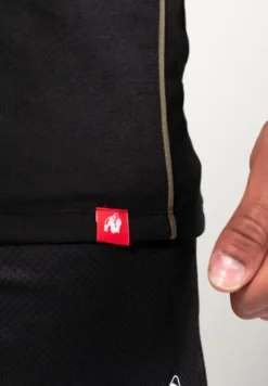 Gorilla Wear Casper Stringer - Zwart/Groen