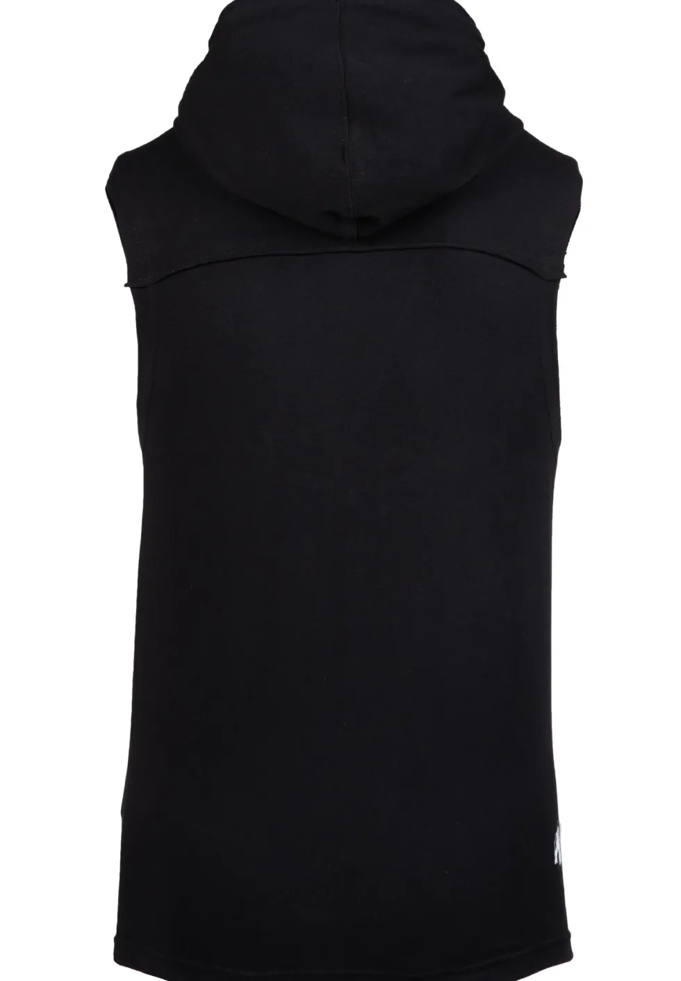 Gorilla Wear Chico Mouwloos T-shirt met Capuchon - Zwart