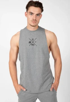 Gorilla Wear Cisco Tank Top - Grijs/Zwart