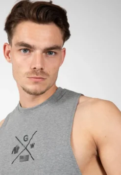 Gorilla Wear Cisco Tank Top - Grijs/Zwart
