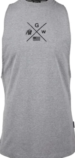 Gorilla Wear Cisco Tank Top - Grijs/Zwart