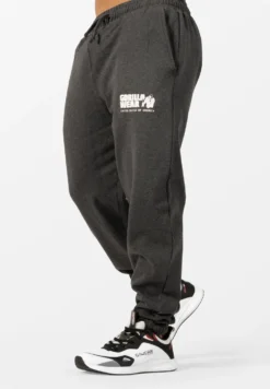 Gorilla Wear Classic Oversized Sweatpants - Donkergrijs Gemeleerd