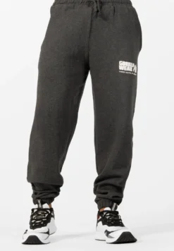 Gorilla Wear Classic Oversized Sweatpants - Donkergrijs Gemeleerd