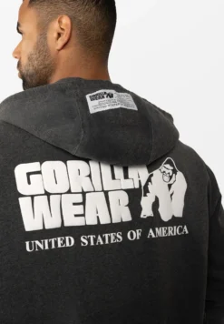 Gorilla Wear Classic Oversized Vest - Donkergrijs Gemeleerd