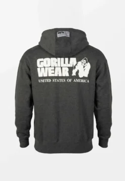 Gorilla Wear Classic Oversized Vest - Donkergrijs Gemeleerd
