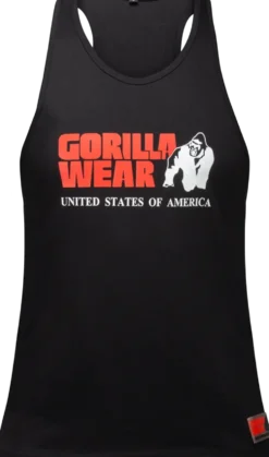 Gorilla Wear Classic Tank Top - Zwart