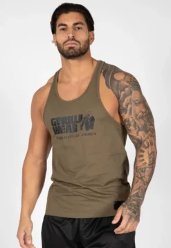 Gorilla Wear Classic Tank Top - Legergroen