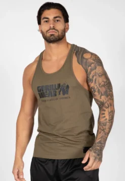 Gorilla Wear Classic Tank Top - Legergroen