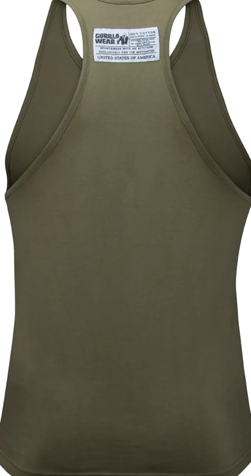 Gorilla Wear Classic Tank Top - Legergroen