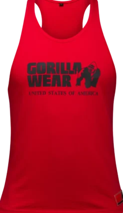 Gorilla Wear Classic Tank Top - Rood