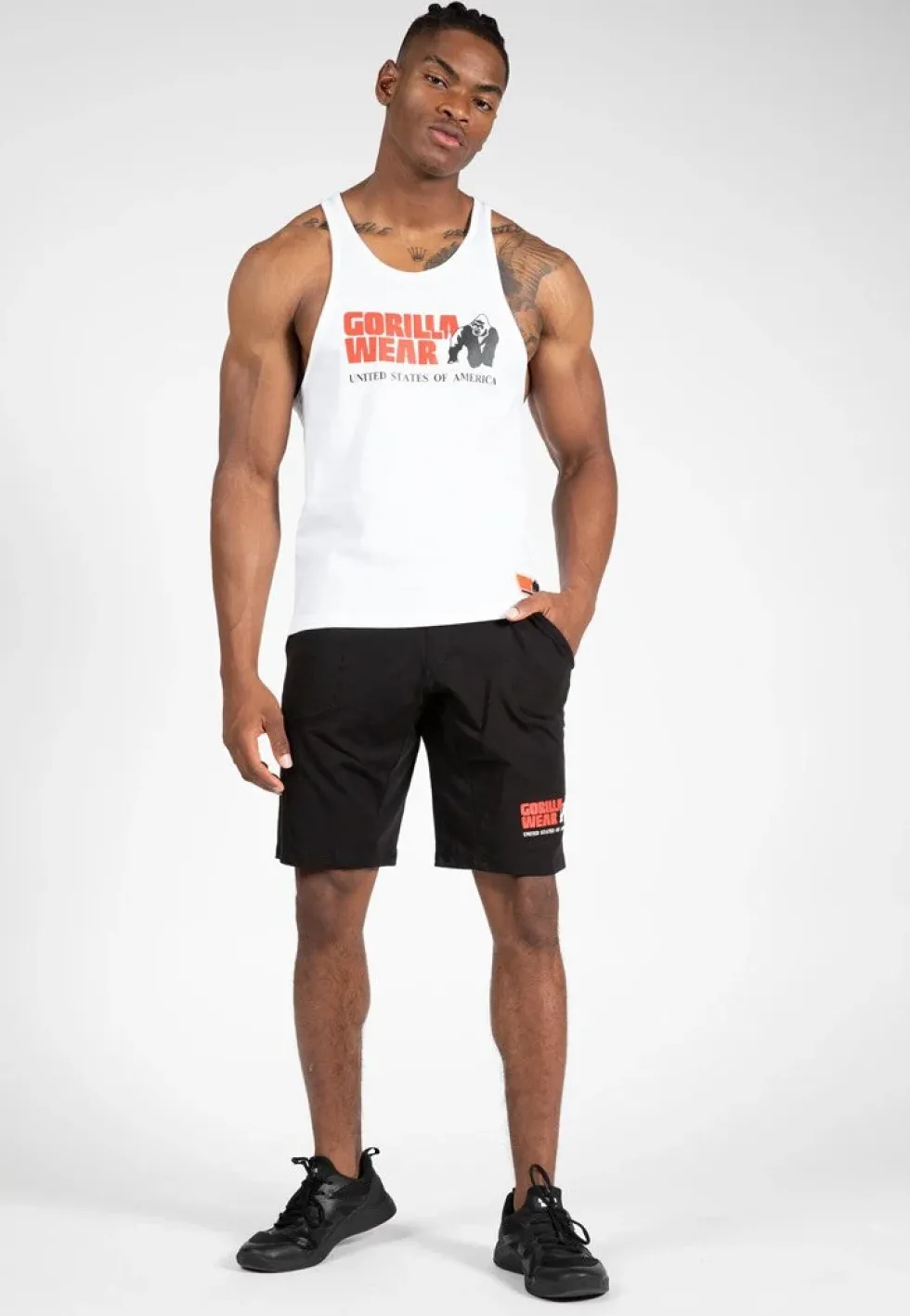 Gorilla Wear Classic Tank Top - Wit