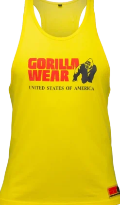 Gorilla Wear Classic Tank Top - Geel