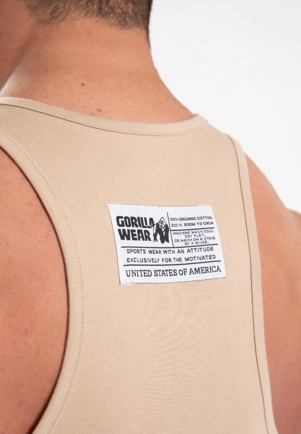 Gorilla Wear Classic Tank Top - Lichtbruin