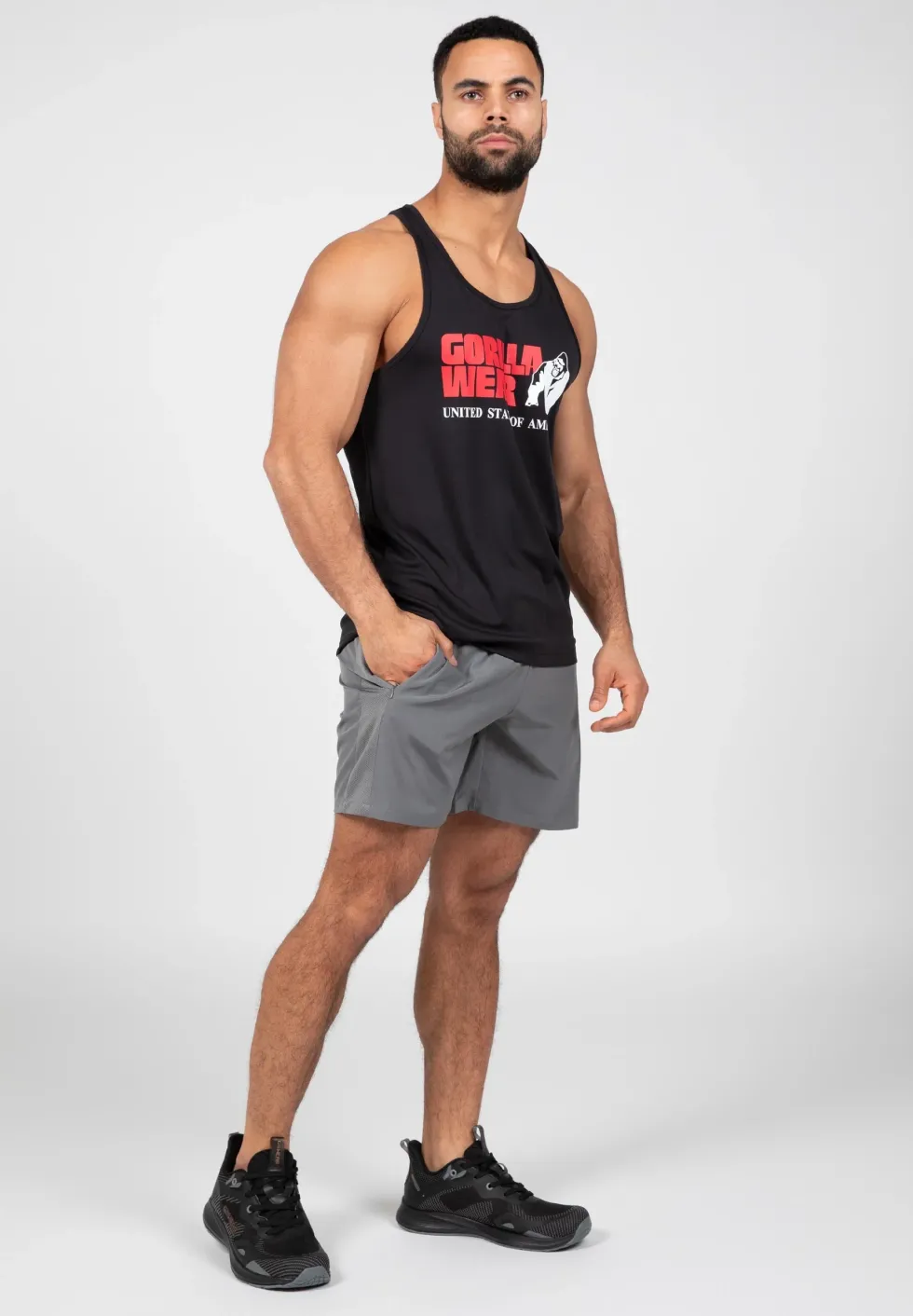 Gorilla Wear Classic Training Tank Top - Zwart