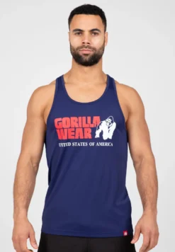 Gorilla Wear Classic Training Tank Top - Marine blauw