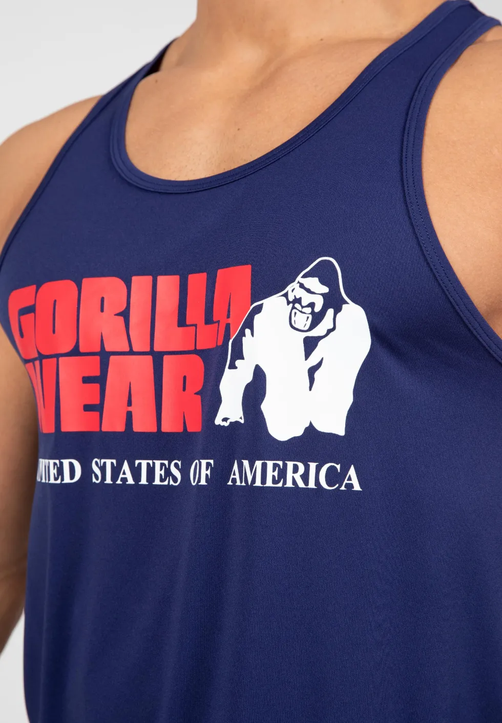 Gorilla Wear Classic Training Tank Top - Marine blauw