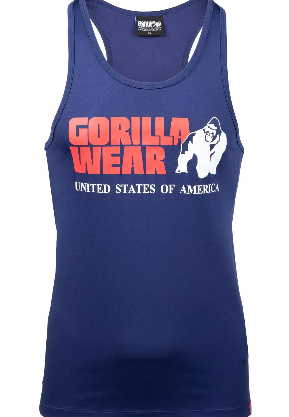Gorilla Wear Classic Training Tank Top - Marine blauw