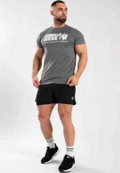 Gorilla Wear Classic Training T-shirt - Grijs Gemêleerd