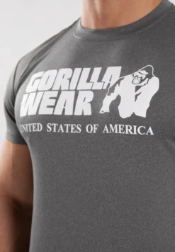 Gorilla Wear Classic Training T-shirt - Grijs Gemêleerd