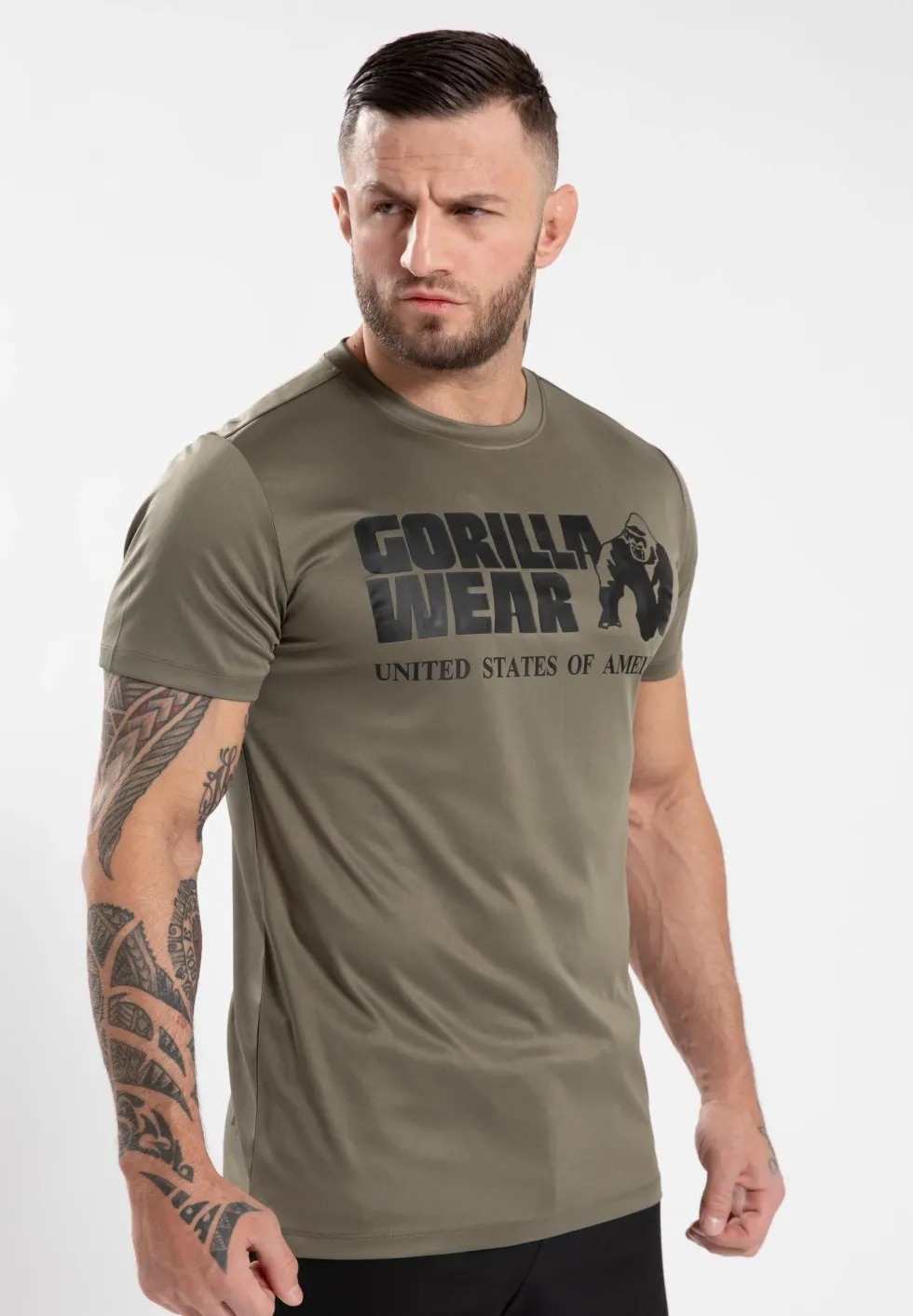 Gorilla Wear Classic Training T-shirt - Legergroen