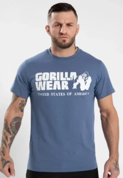 Gorilla Wear Classic T-shirt - Coronet Blauw