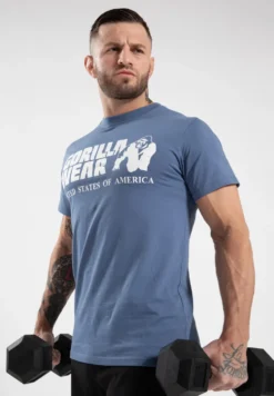 Gorilla Wear Classic T-shirt - Coronet Blauw