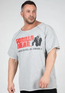 Gorilla Wear Classic Work Out Top - Grijs