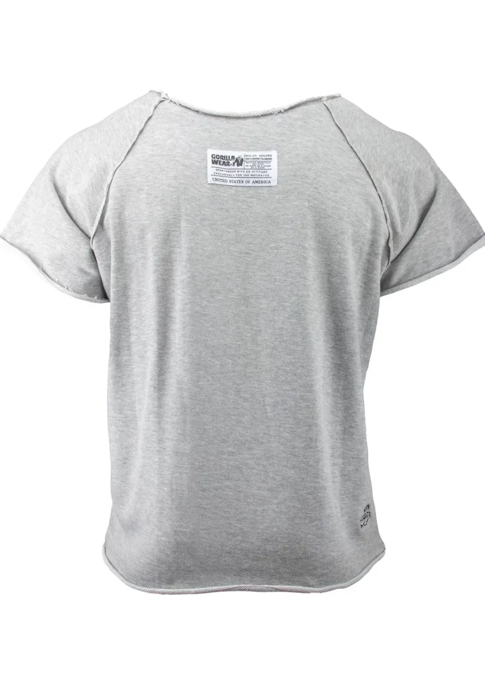 Gorilla Wear Classic Work Out Top - Grijs