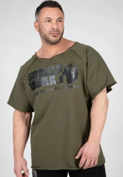 Gorilla Wear Classic Work Out Top - Legergroen