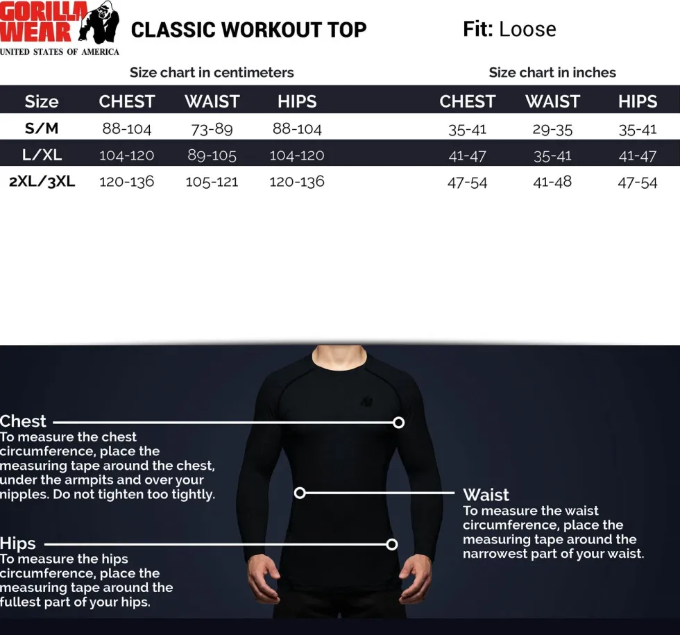 Gorilla Wear Classic Work Out Top - Legergroen