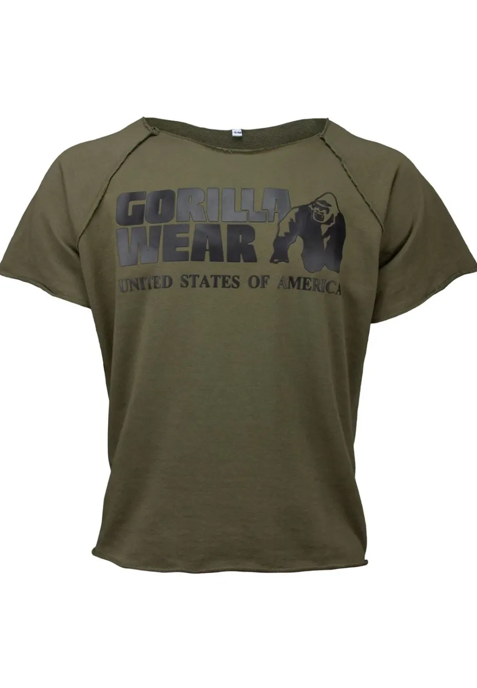 Gorilla Wear Classic Work Out Top - Legergroen
