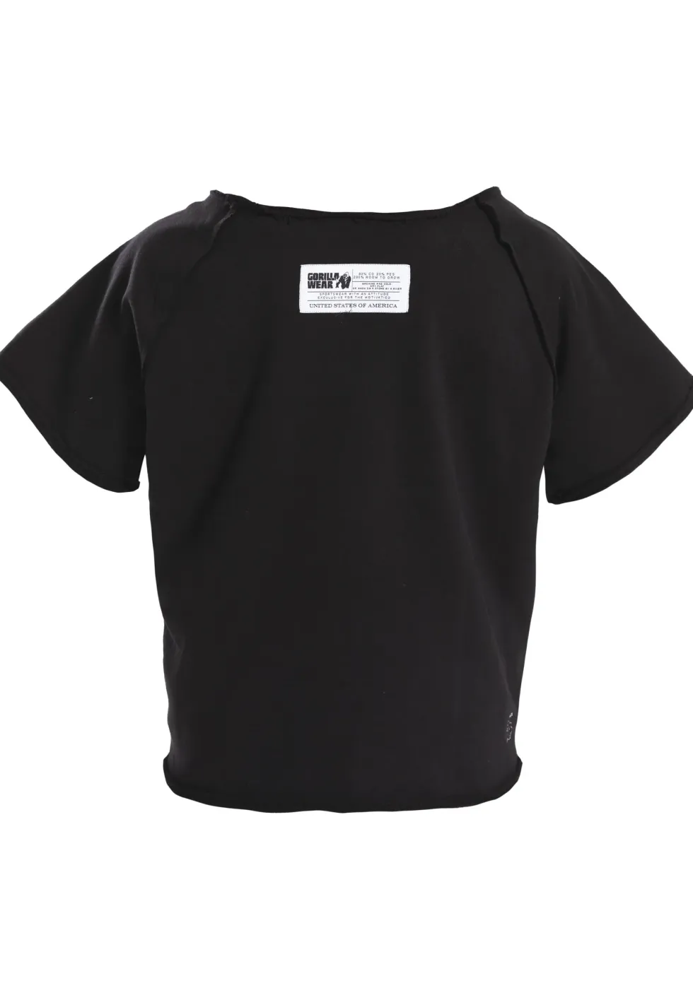Gorilla Wear Classic Work Out Top - Zwart/Goud