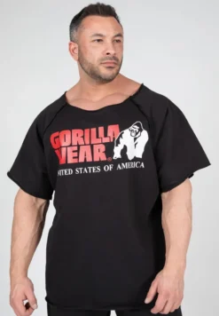Gorilla Wear Classic Work Out Top - Zwart
