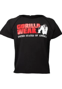 Gorilla Wear Classic Work Out Top - Zwart