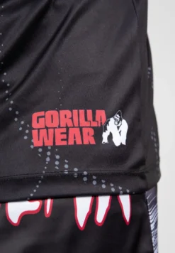 Gorilla Wear Clayton Tank Top - Zwart/Rood